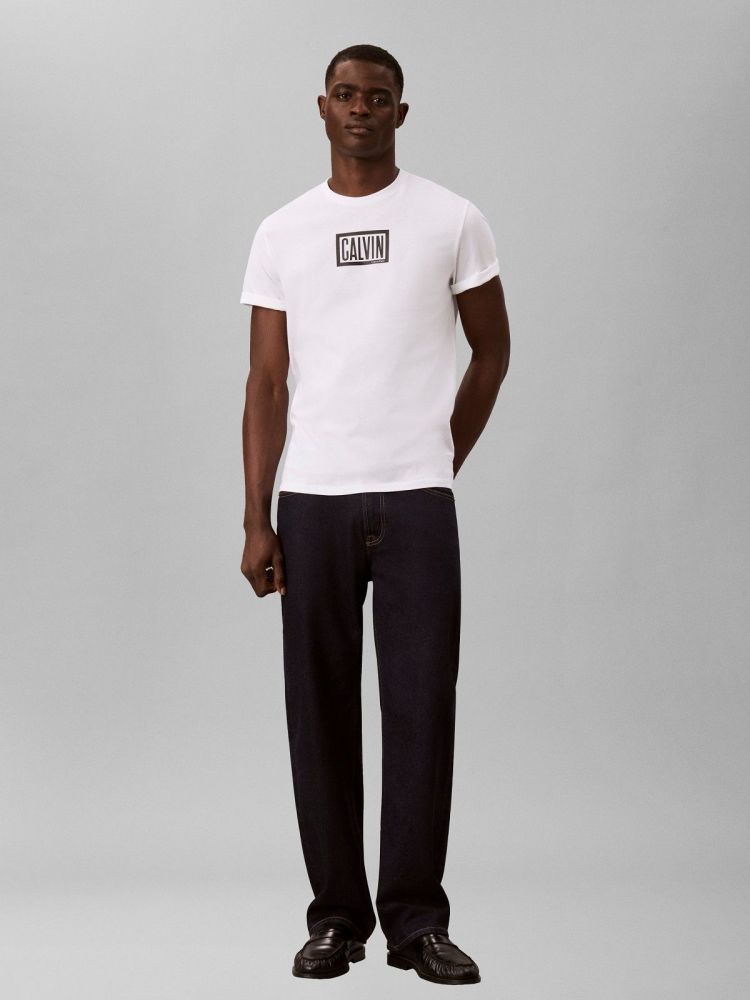 Calvin Klein T-shirt Wit heren (SS 30S EU BOXED CALVIN GRAPHIC T-SHIRT - LV04RH818G.YAF) - GL Sport (Sluis)