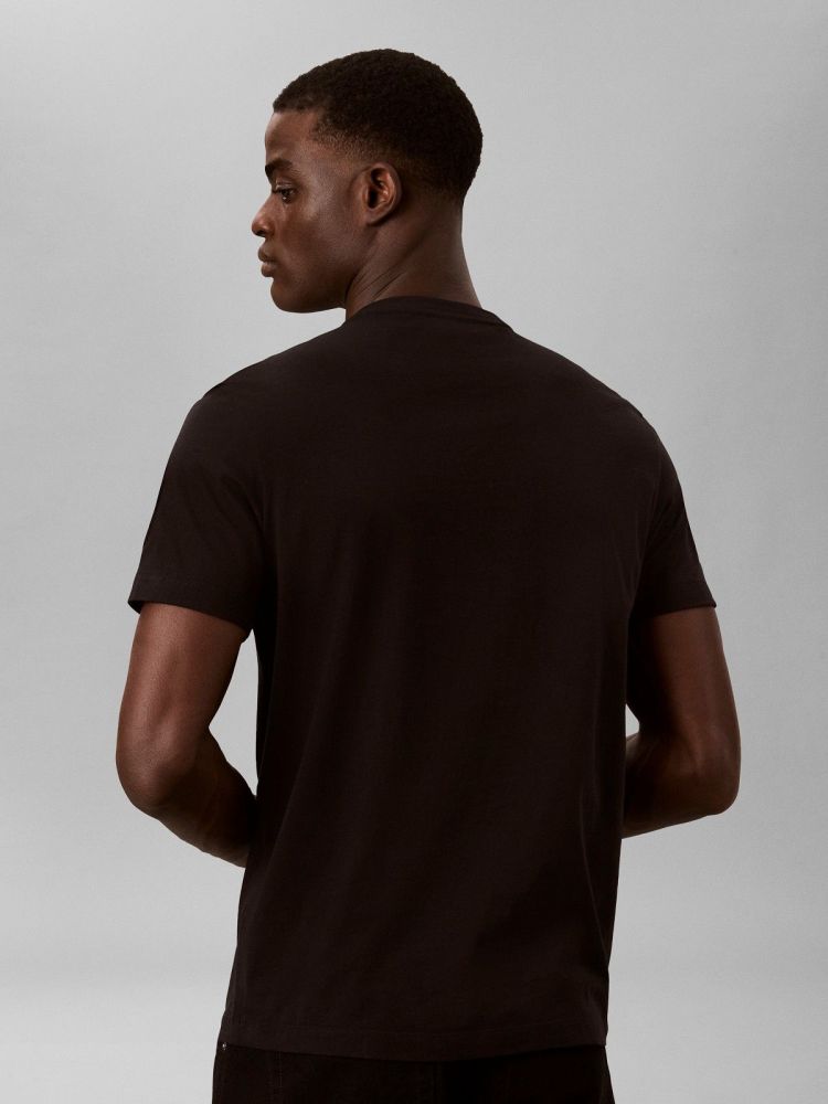Calvin Klein T-shirt Zwart heren (SS 30S EU BOXED CALVIN GRAPHIC T-SHIRT - LV04RH818G.UB1) - GL Sport (Sluis)