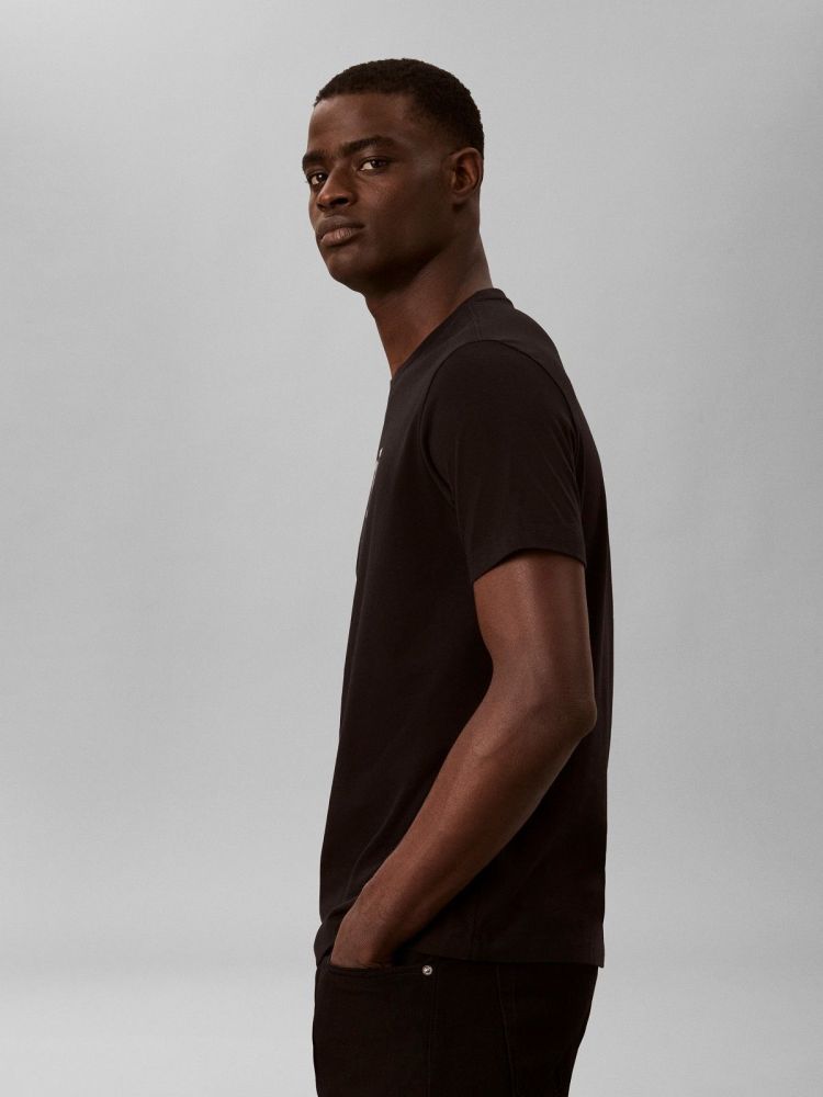 Calvin Klein T-shirt Zwart heren (SS 30S EU BOXED CALVIN GRAPHIC T-SHIRT - LV04RH818G.UB1) - GL Sport (Sluis)