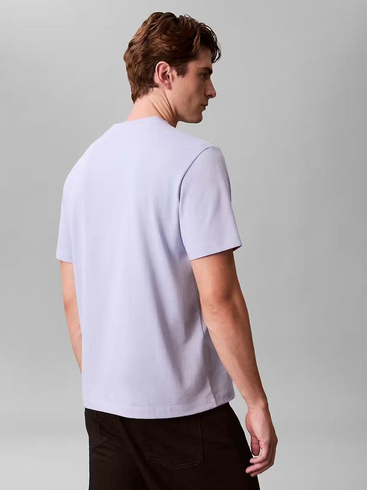 Calvin Klein T-shirt Lila heren (SS HERO MONOLOGO TEE - LV04RB862G.TKF) - GL Sport (Sluis)