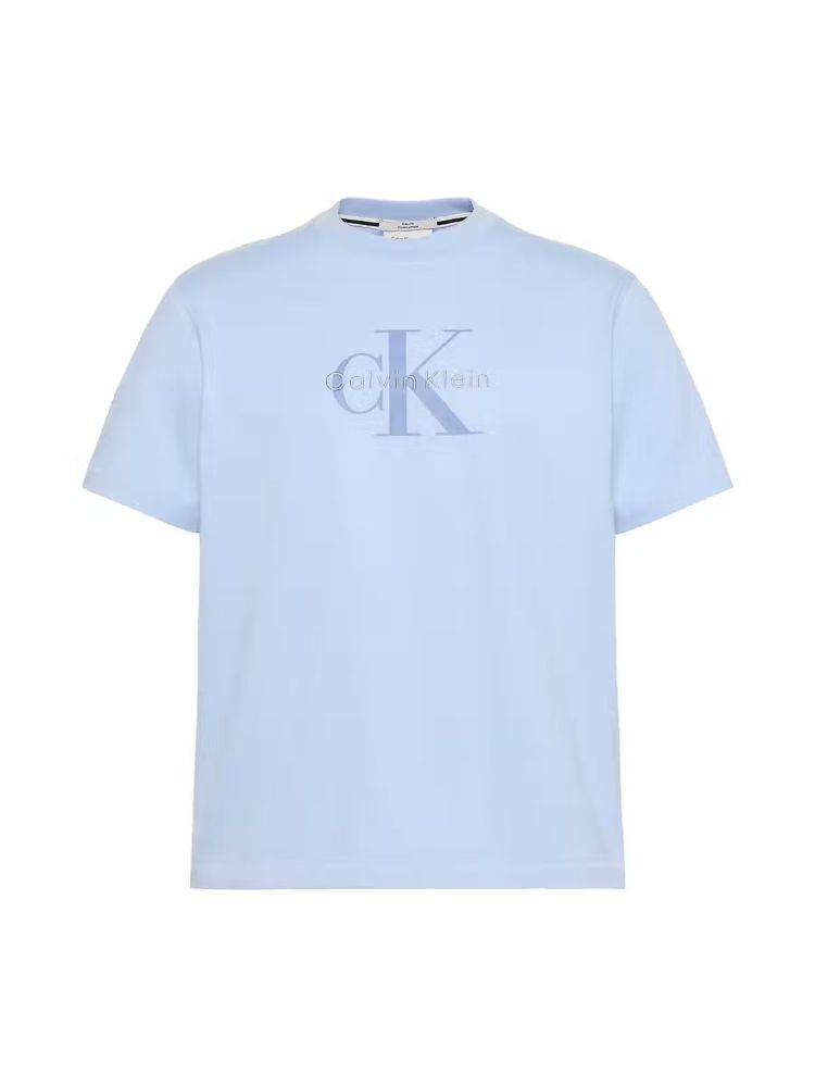 Calvin Klein T-shirt Lila heren (SS HERO MONOLOGO TEE - LV04RB862G.TKF) - GL Sport (Sluis)