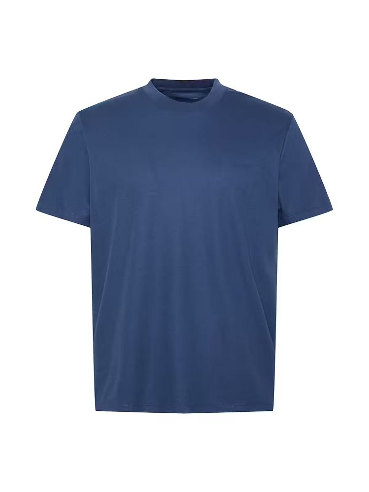Calvin Klein T-shirt Blauw heren (SS TECH INTERLOCK CREWNECK TEE - LV04LF209G.DARKDENIM) - GL Sport (Sluis)