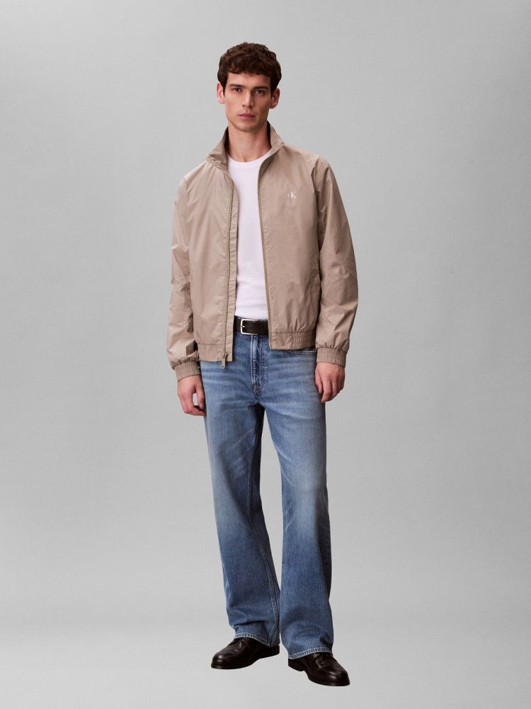 Calvin Klein Jas Beige heren (UNFILLED HARRINGTON JACKET - LV04RF520G.RAK) - GL Sport (Sluis)