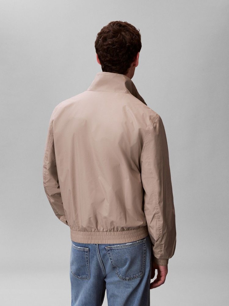 Calvin Klein Jas Beige heren (UNFILLED HARRINGTON JACKET - LV04RF520G.RAK) - GL Sport (Sluis)