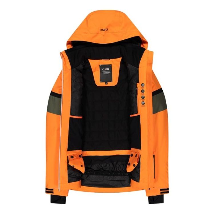 CMP Jas Oranje heren (MAN JACKET ZIPHOOD - 34W4677.C513) - GL Sport (Sluis)