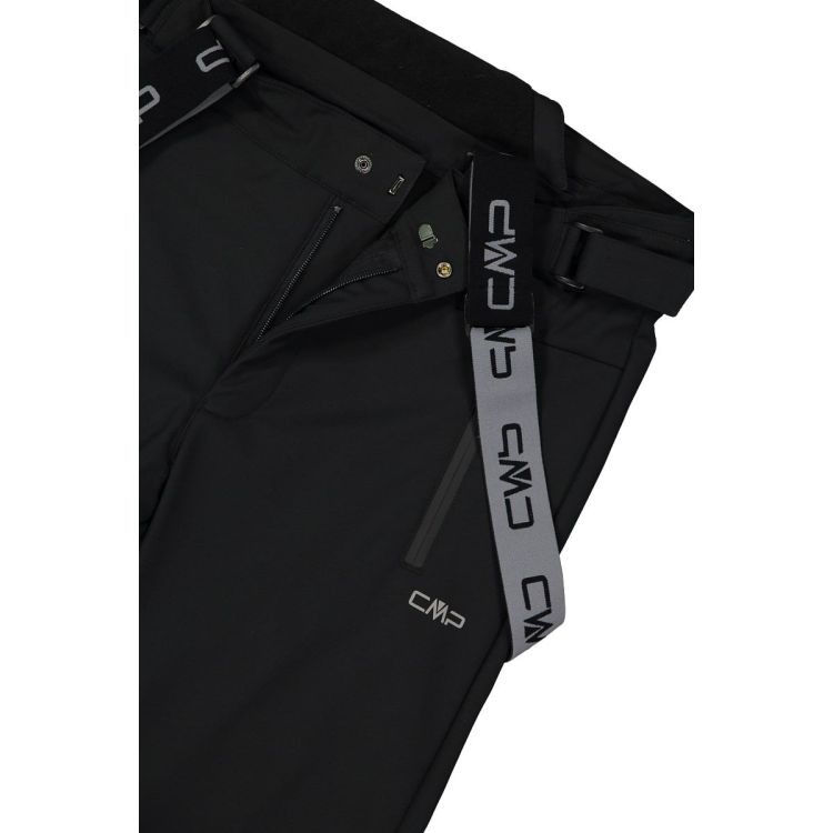 CMP Skibroek Zwart heren (MAN SKI SOFTSHELL SALOPETTE - 34W4367.U901) - GL Sport (Sluis)