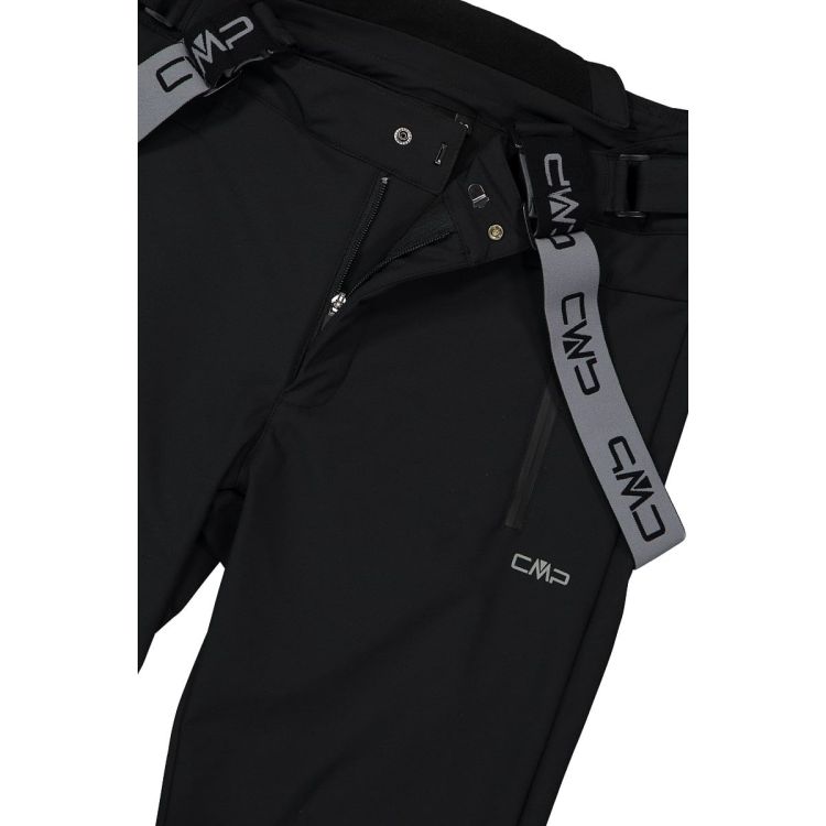 CMP Skibroek Zwart heren (MAN SKI SOFTSHELL SALOPETTE - 34W4367.U901) - GL Sport (Sluis)