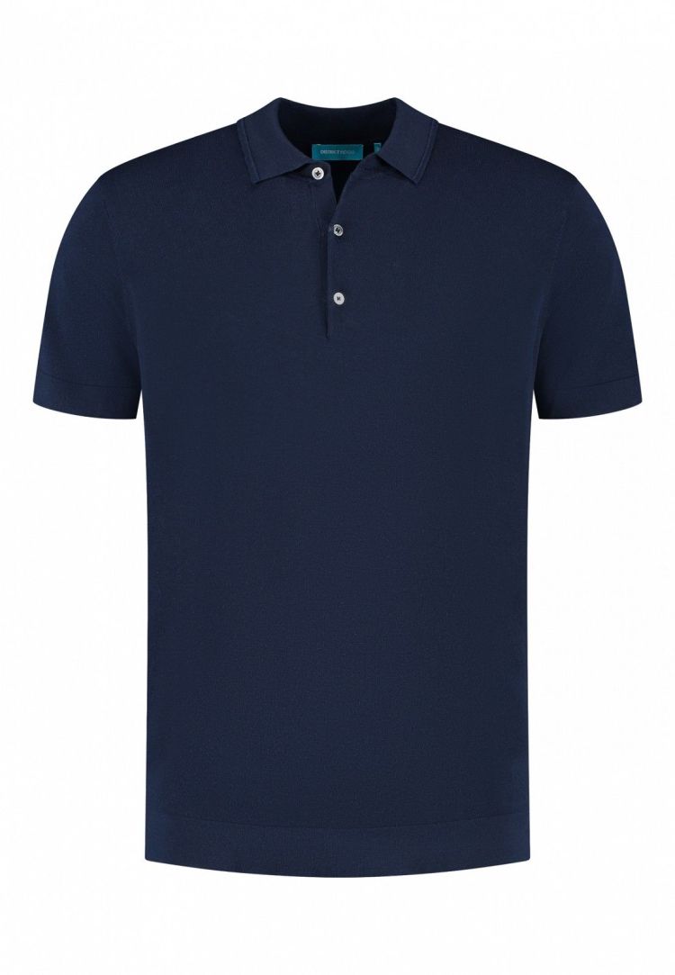 District Indigo Polo Blauw