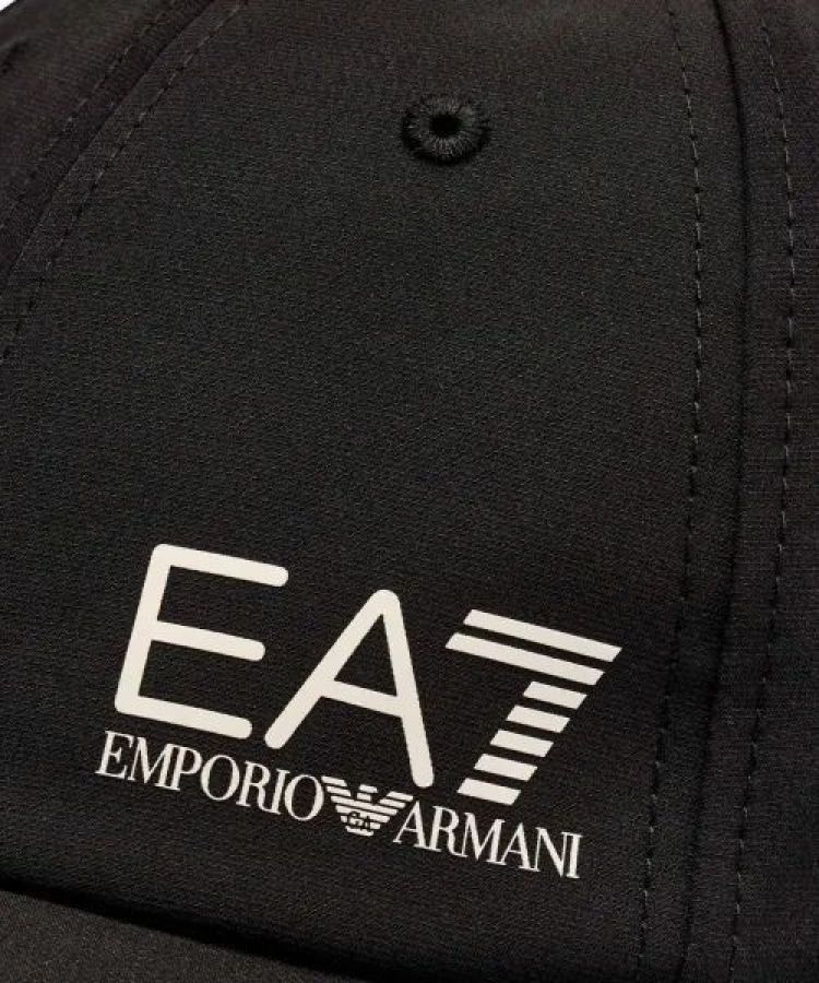 EA7 Emporio Armani Pet Zwart heren (BASEBALL HAT ZWART - 7X000106.AF13554.MC134) - GL Sport (Sluis)