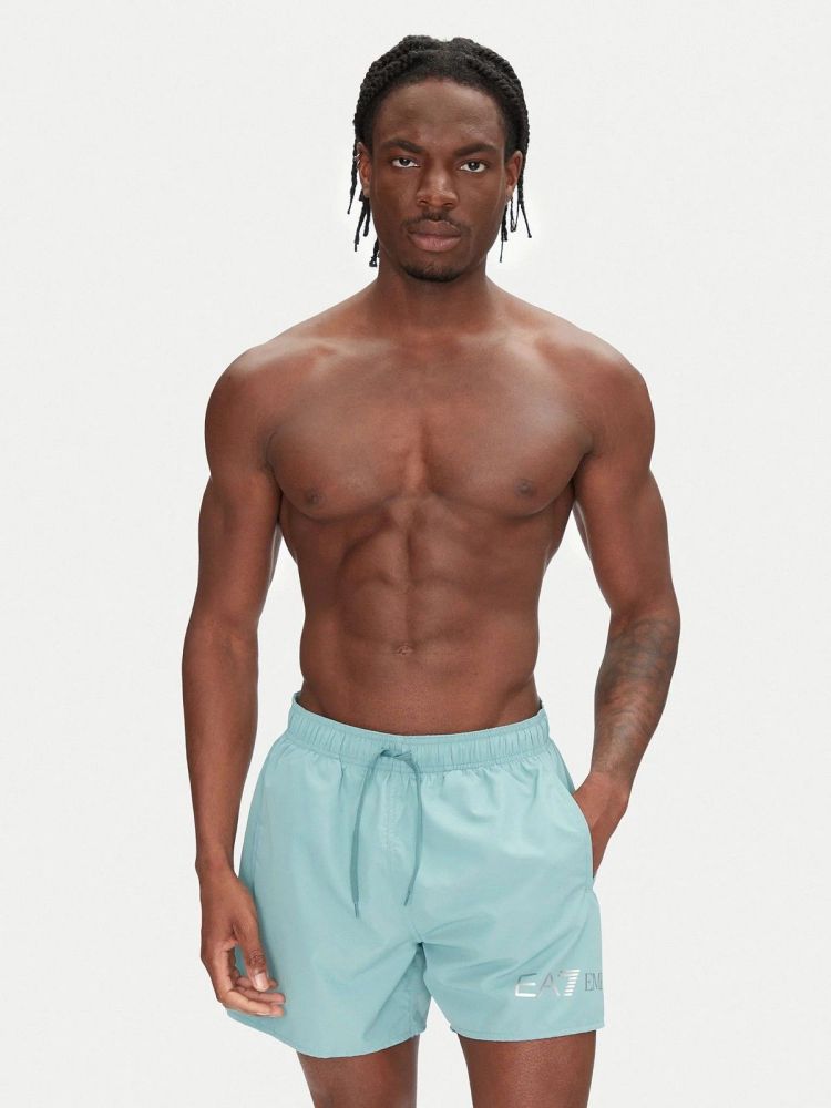EA7 Emporio Armani Zwembroek Groen heren (BOXER BEACHWEAR GROEN - 7M000519.AF13049.MB159) - GL Sport (Sluis)