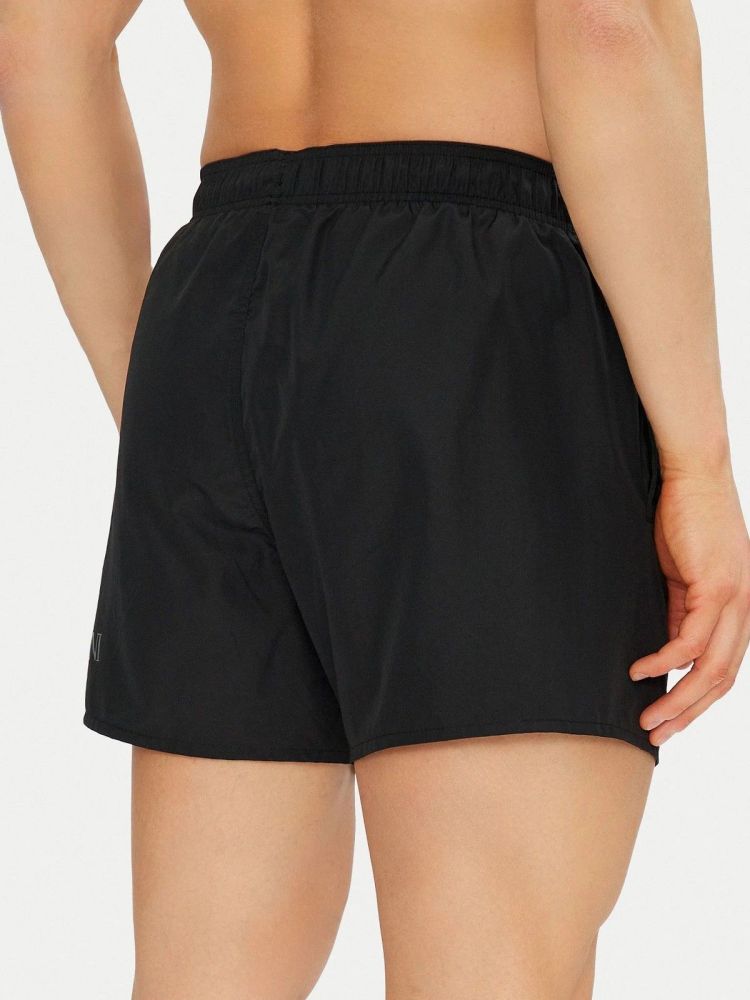 EA7 Emporio Armani Zwembroek Zwart heren (BOXER BEACHWEAR ZWART/ZILVER - 7M000519.AF13049.MC026) - GL Sport (Sluis)