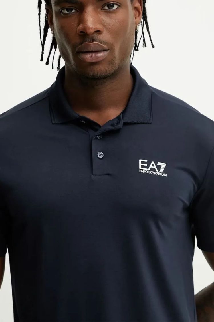 EA7 Emporio Armani Polo Blauw heren (POLO SHIRT BLAUW - 7M000182.AF10373.UB102) - GL Sport (Sluis)