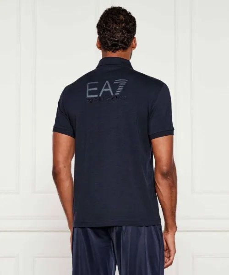 EA7 Emporio Armani Polo Blauw heren (POLO SHIRT - BLAUW - 7M000901.AF10373.UA029) - GL Sport (Sluis)