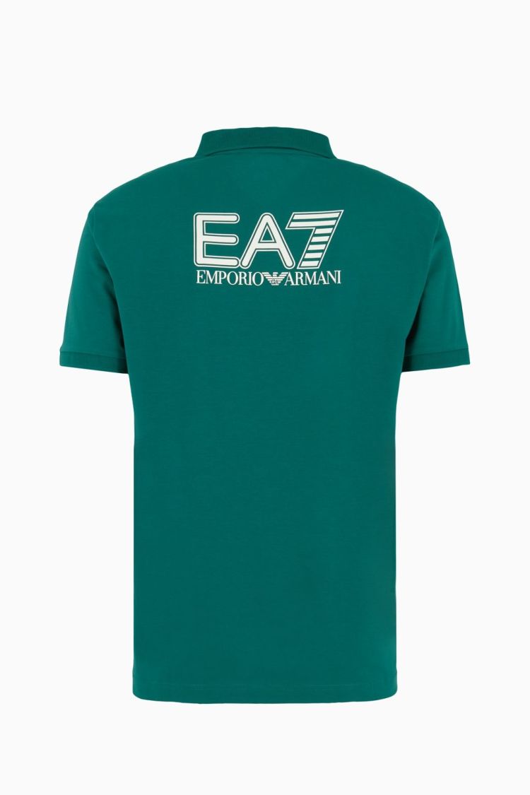 EA7 Emporio Armani Polo Groen heren (POLO SHIRT - GROEN - 6DPF16.PJVQZ.1823) - GL Sport (Sluis)