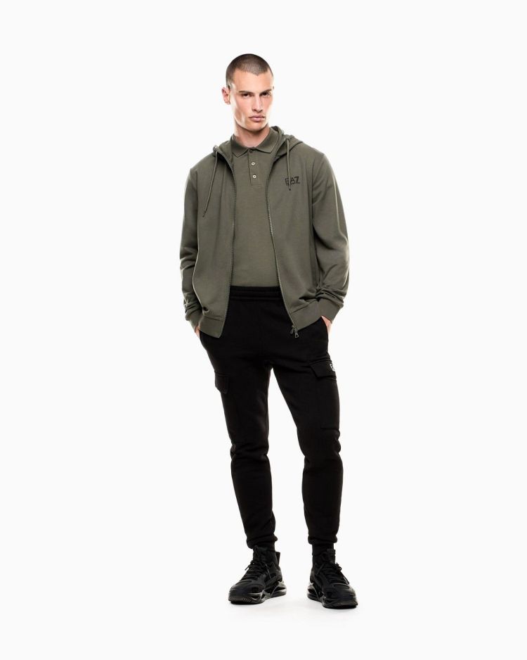 EA7 Emporio Armani Polo Groen heren (POLO SHIRT - GROEN - 8NPF14.PJVQZ.1846) - GL Sport (Sluis)