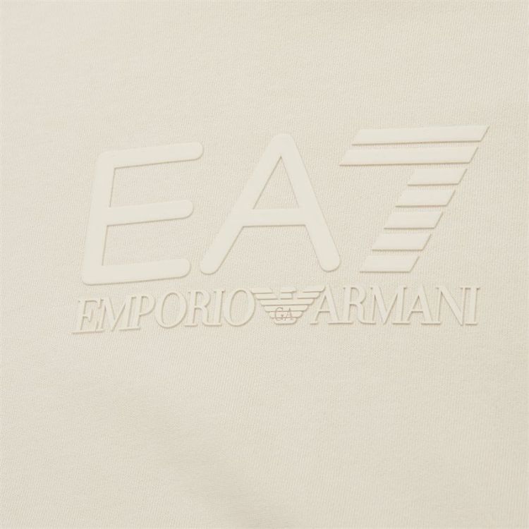 EA7 Emporio Armani Hoodie Creme heren (SWEATSHIRT CREME - 7M000240.AF10377.U1079) - GL Sport (Sluis)
