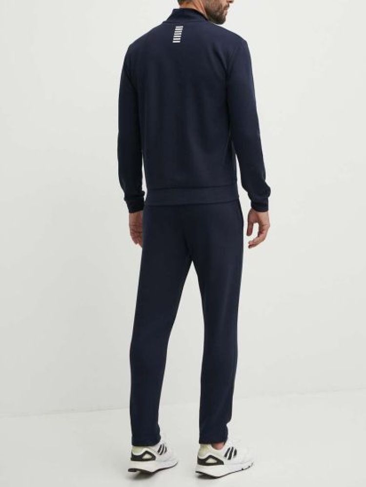 EA7 Emporio Armani Trainingspak Blauw heren (TRACKSUIT - BLAUW - 8NPV67.PJVTZ.1562) - GL Sport (Sluis)