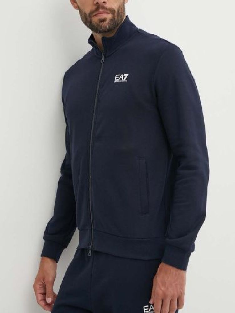 EA7 Emporio Armani Trainingspak Blauw heren (TRACKSUIT - BLAUW - 8NPV67.PJVTZ.1562) - GL Sport (Sluis)