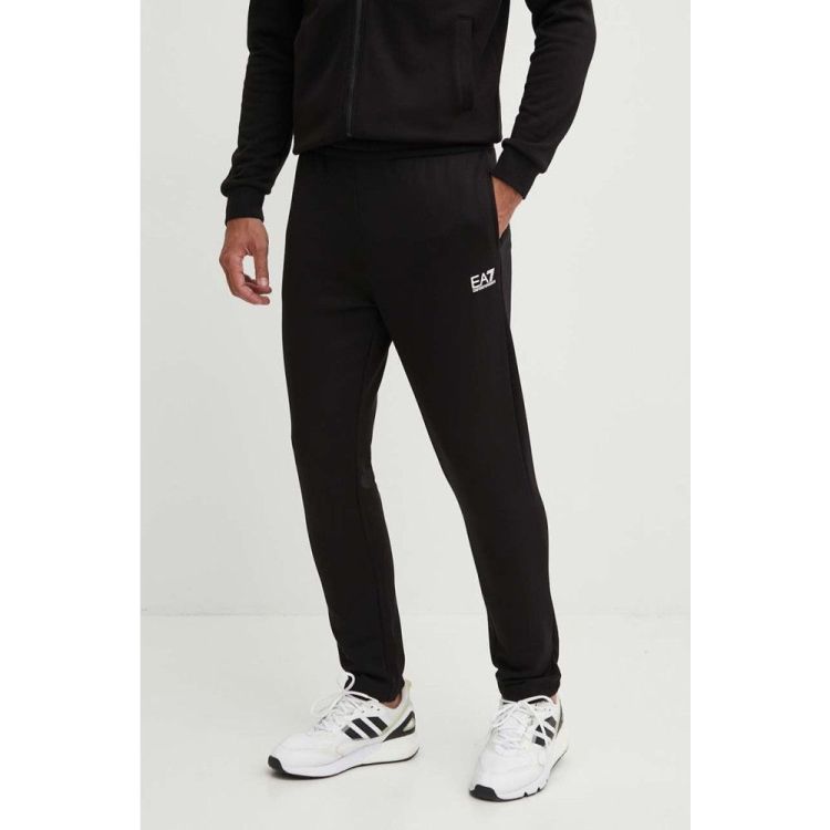 EA7 Emporio Armani Trainingspak Zwart heren (TRACKSUIT - ZWART - 8NPV67.PJVTZ.1200) - GL Sport (Sluis)