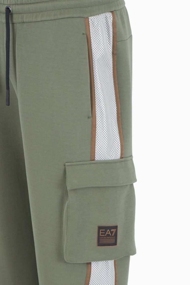 EA7 Emporio Armani Broek Groen heren (TROUSER - GROEN - 6DPP74.PJODZ.1846) - GL Sport (Sluis)