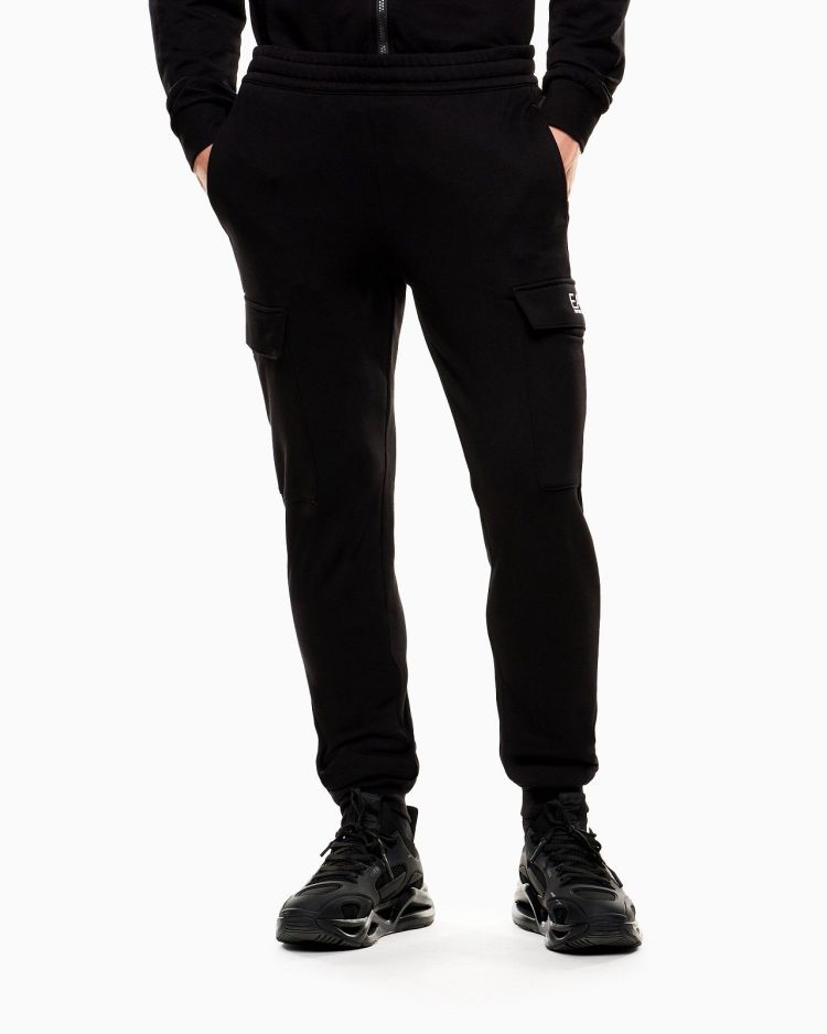 EA7 Emporio Armani Broek Zwart heren (TROUSER - ZWART - 8NPP68.PJVTZ.1200) - GL Sport (Sluis)