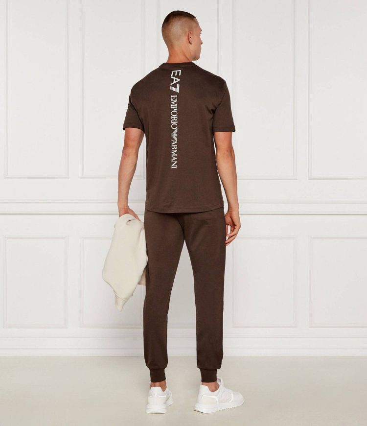 EA7 Emporio Armani T-shirt Bruin heren (T-SHIRT - BRUIN - 7M000567.AF10375.U6063) - GL Sport (Sluis)