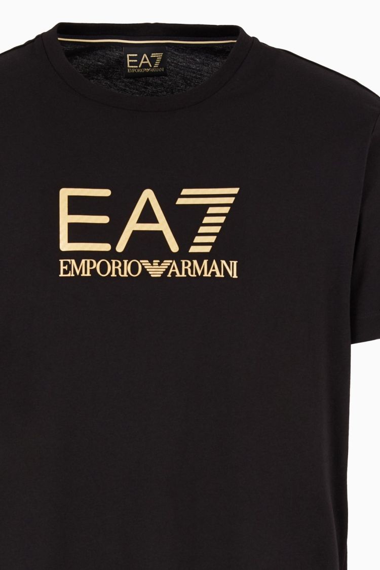 EA7 Emporio Armani T-shirt Zwart heren (T-SHIRT - ZWART - 7M000007.AF10170.UC001) - GL Sport (Sluis)