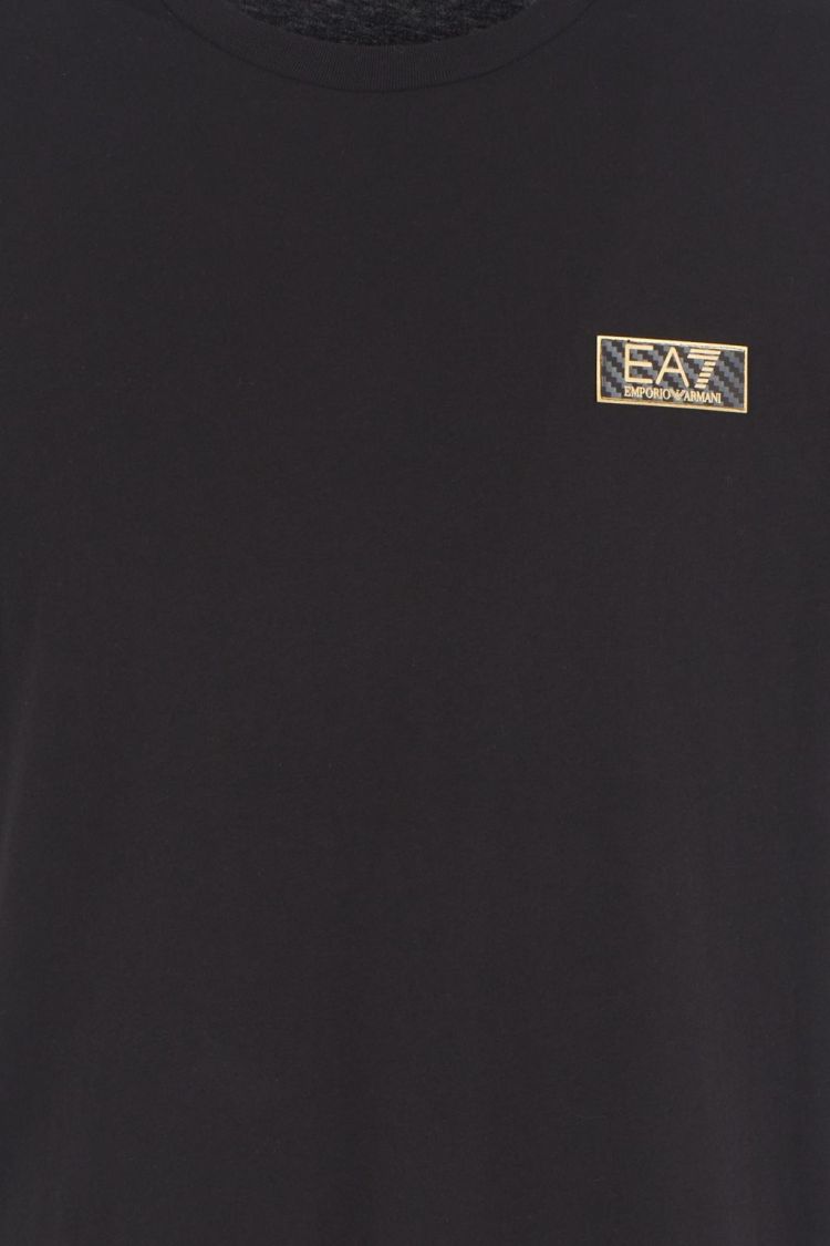 EA7 Emporio Armani T-shirt Zwart heren (T-SHIRT - ZWART - 7M000021.AF10170.UC001) - GL Sport (Sluis)