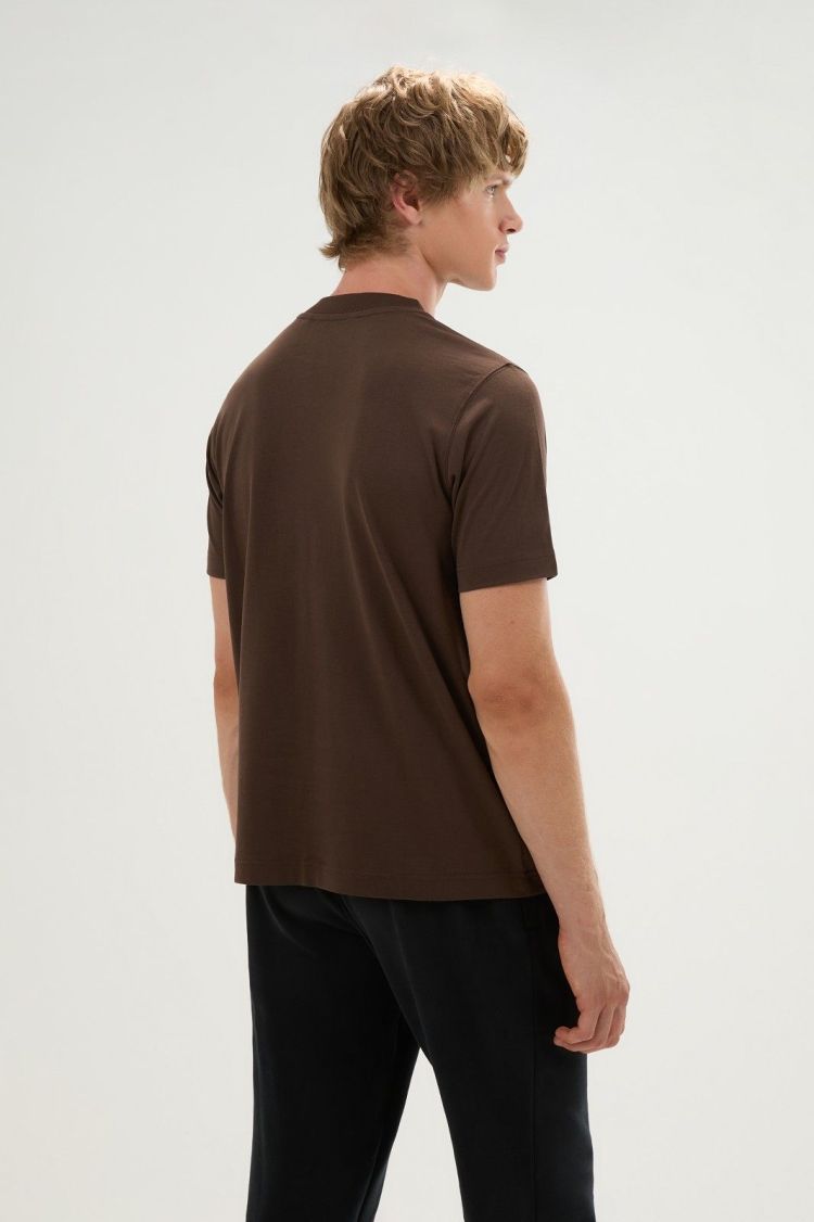 Ellesse T-shirt Bruin heren (ACCIANO T-SHIRT - SHD24371.202) - GL Sport (Sluis)
