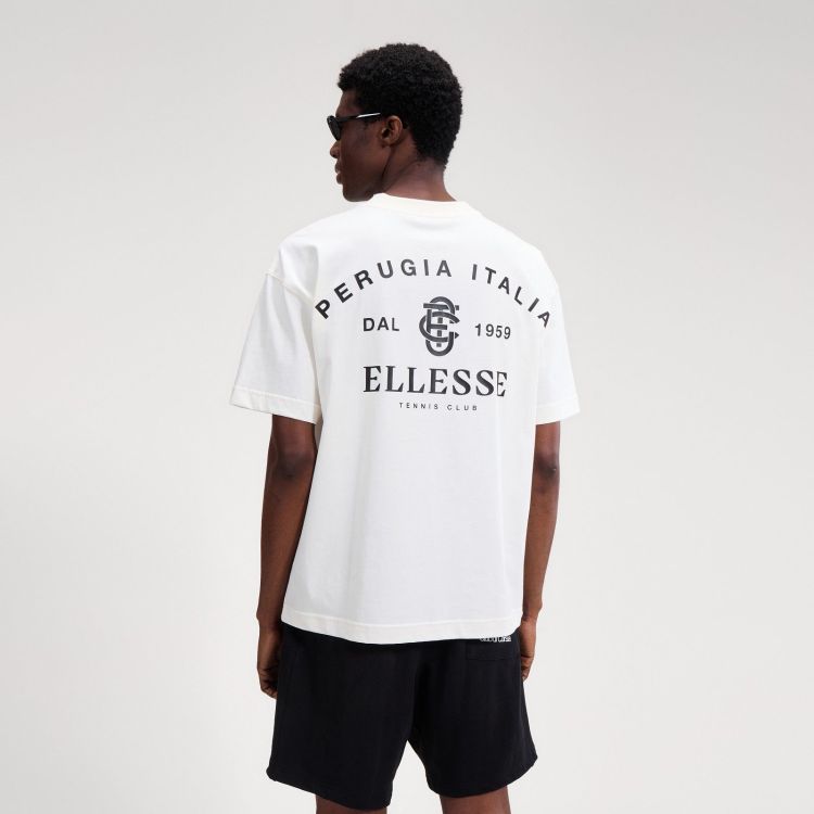 Ellesse T-shirt Off-white heren (DAL 1959 T-SHIRT - SHB23929-SS26.904) - GL Sport (Sluis)