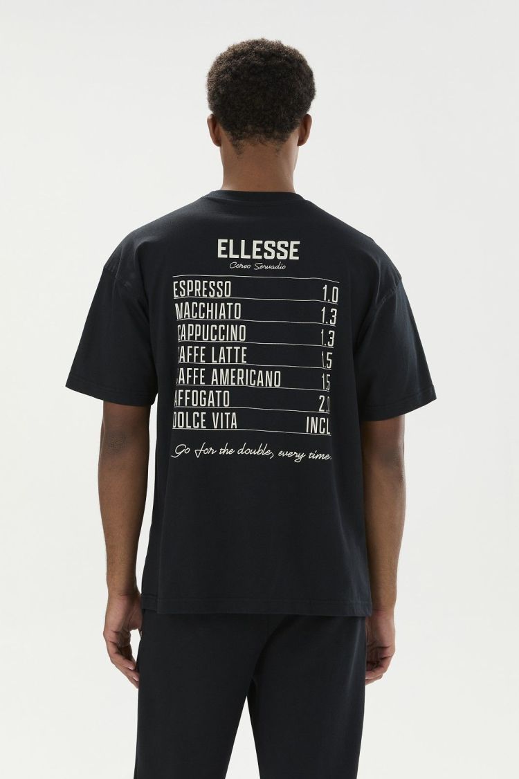 Ellesse T-shirt Zwart heren (DOLCE VITA TEE - SHD24645.011) - GL Sport (Sluis)