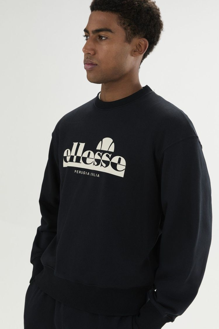 Ellesse Sweater Bordeaux heren (PLERICA SWEATSHIRT - SHD24599.011) - GL Sport (Sluis)