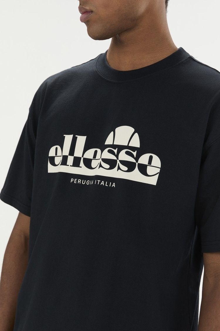 Ellesse T-shirt Zwart heren (PLERICA T-SHIRT - SHD24598.011) - GL Sport (Sluis)