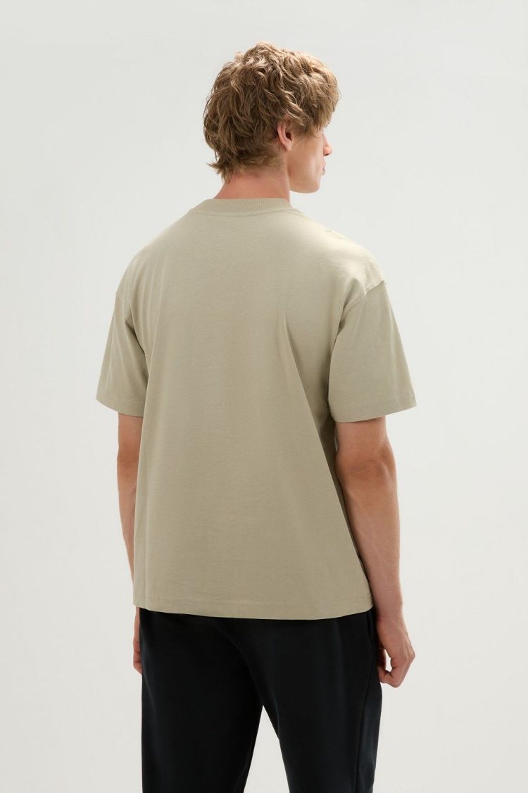 Ellesse T-shirt Beige heren (SUISIO T-SHIRT - SHD24380.274) - GL Sport (Sluis)