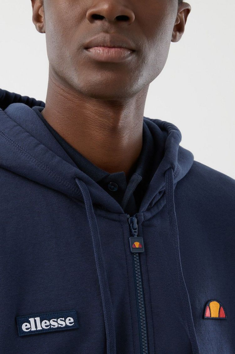 Ellesse Vest Blauw heren (VERAZO FULL ZIP HOODIE - SHD24569.429) - GL Sport (Sluis)