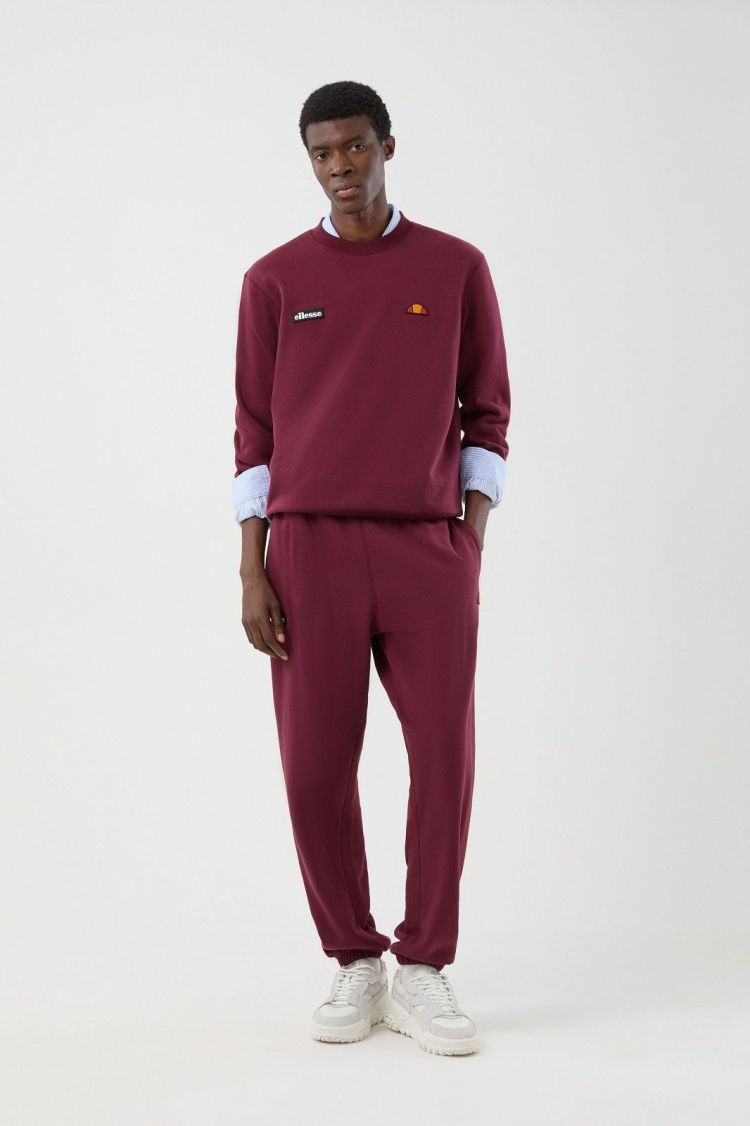 Ellesse Sweater Rood heren (VERAZO SWEATSHIRT - SHD24566.800) - GL Sport (Sluis)