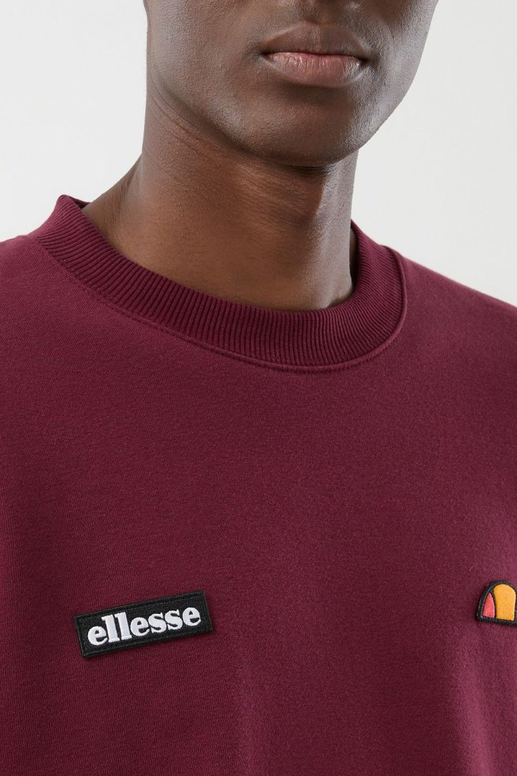 Ellesse Sweater Rood heren (VERAZO SWEATSHIRT - SHD24566.800) - GL Sport (Sluis)