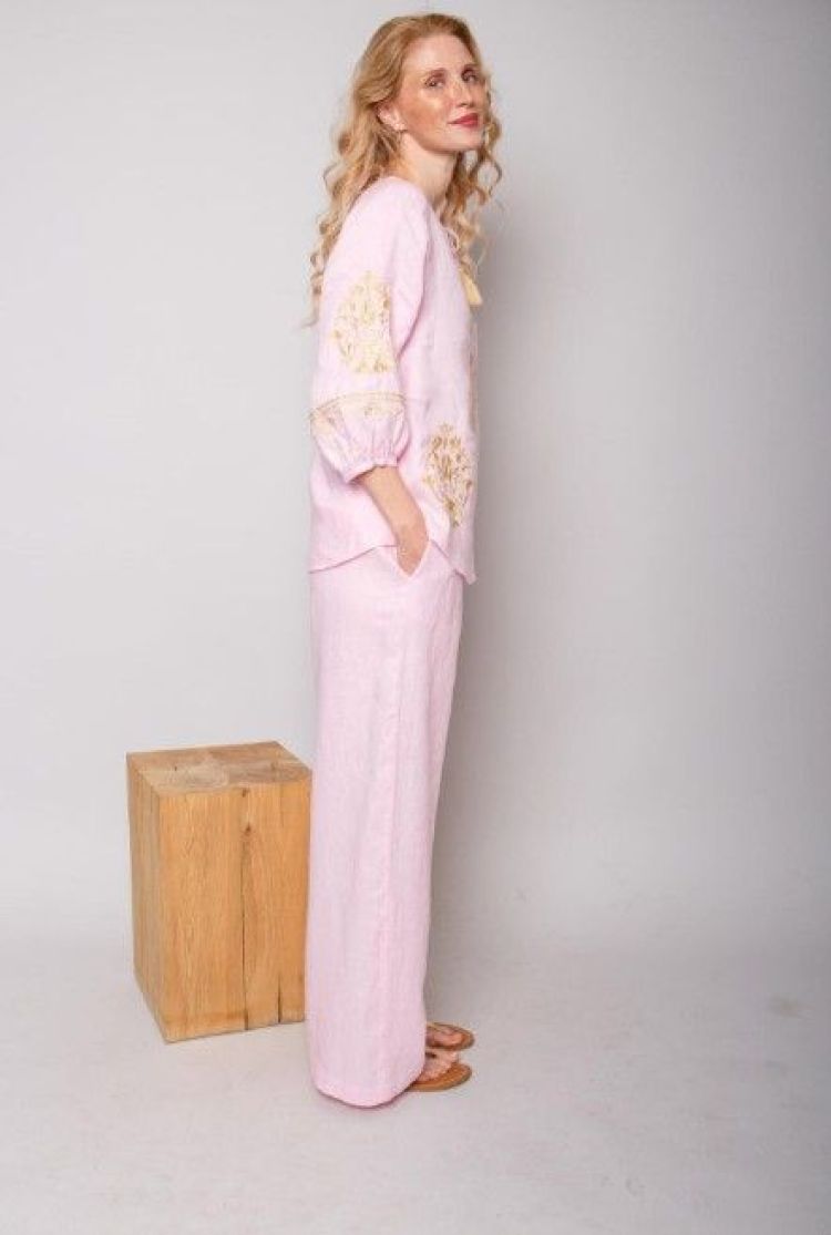 Emily Van Den Bergh Blouse Roze dames (8599-156760 BLOUSE - 8599-156760-2.401) - GL Sport (Sluis)