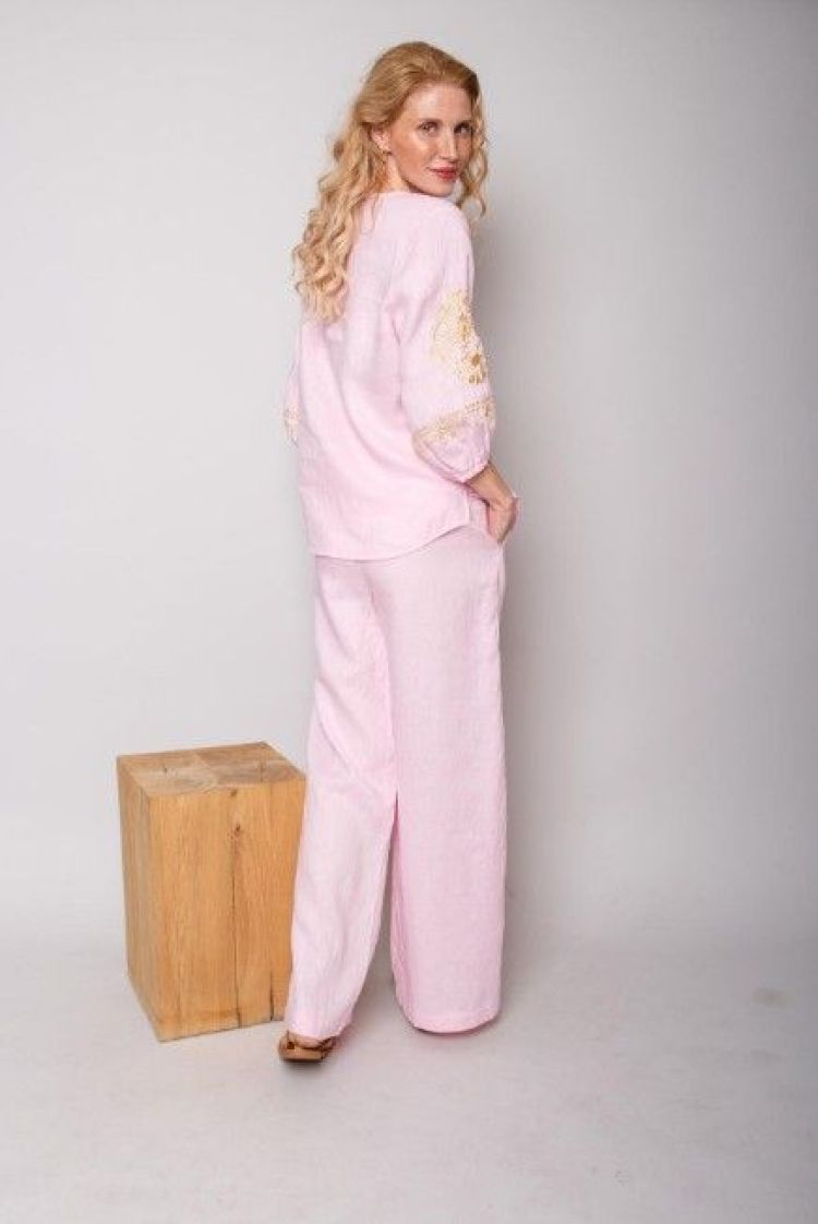 Emily Van Den Bergh Blouse Roze dames (8599-156760 BLOUSE - 8599-156760-2.401) - GL Sport (Sluis)