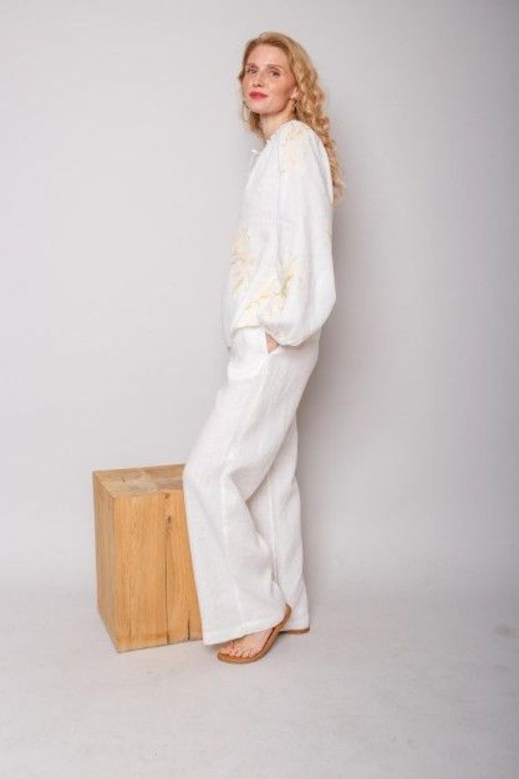 Emily Van Den Bergh Blouse Off-white dames (8599-157940 BLOUSE - 8599-157940-4.120) - GL Sport (Sluis)