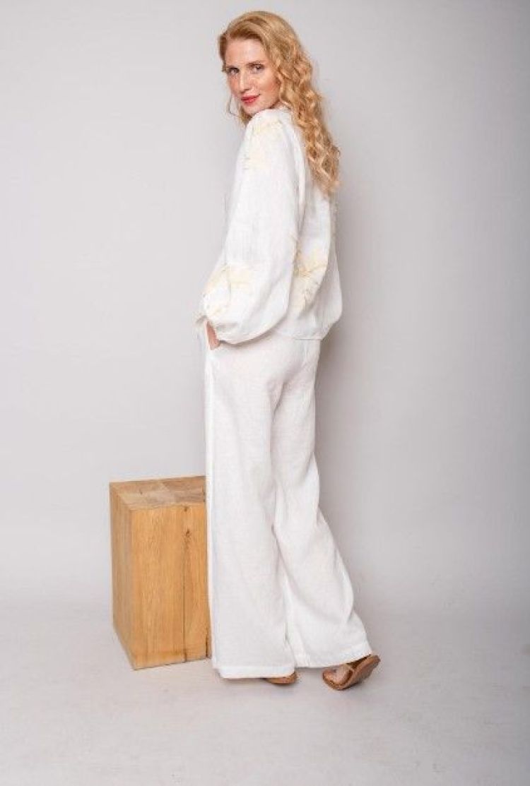 Emily Van Den Bergh Blouse Off-white dames (8599-157940 BLOUSE - 8599-157940-4.120) - GL Sport (Sluis)