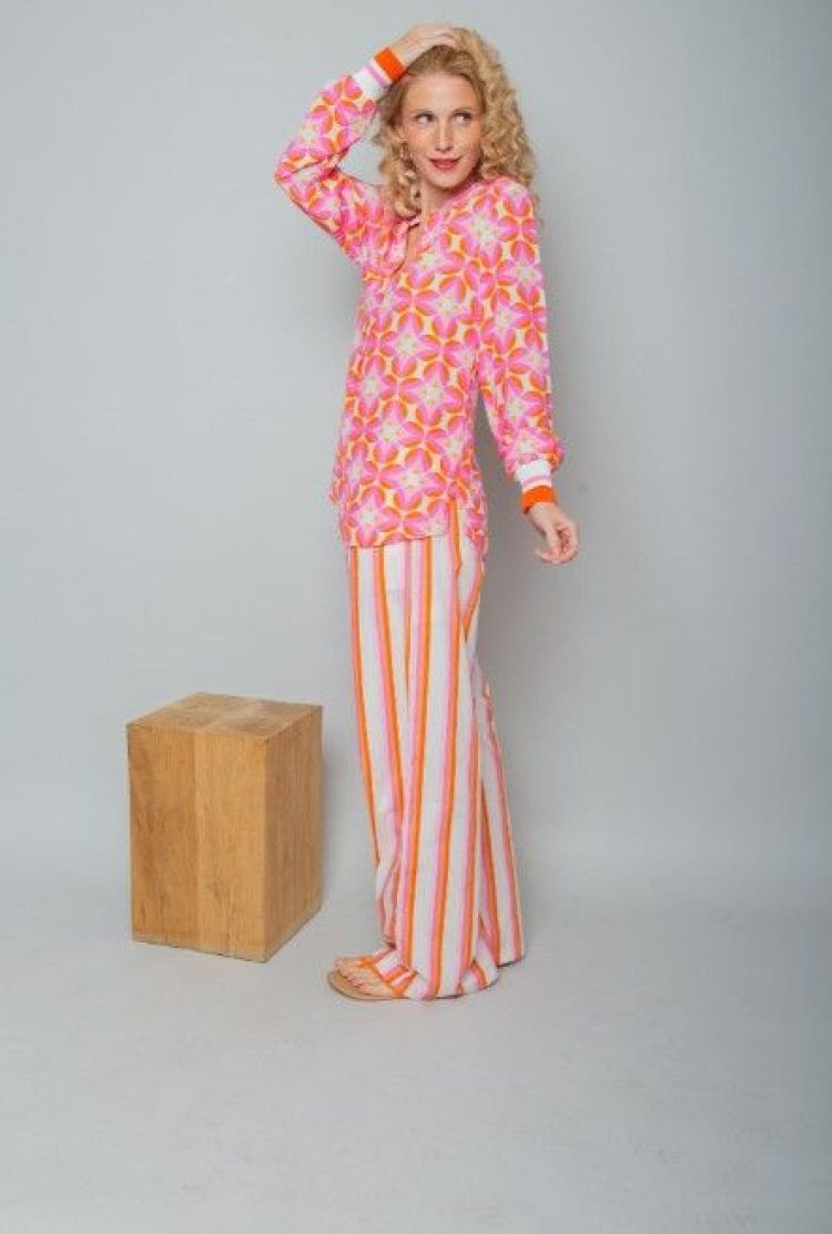 Emily Van Den Bergh Blouse Roze dames (8837-154520 BLOUSE - 8837-154520.190) - GL Sport (Sluis)