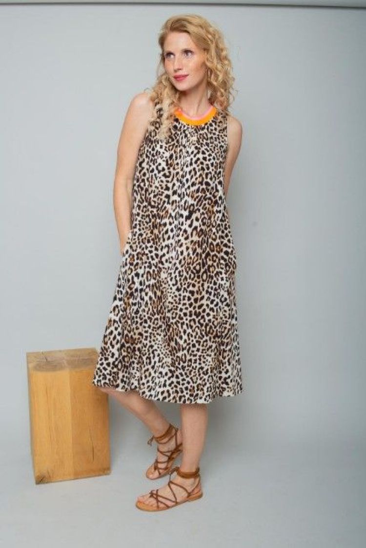 Emily Van Den Bergh Jurk Panter dames (8851-158510 JURK - 8851-158510.790) - GL Sport (Sluis)