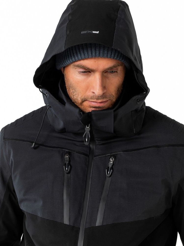 Falcon Ski-jas Zwart heren (BERYL MAN SKI JACKET - BERYL.B001) - GL Sport (Sluis)