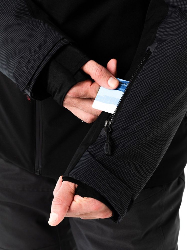 Falcon Ski-jas Zwart heren (BERYL MAN SKI JACKET - BERYL.B001) - GL Sport (Sluis)