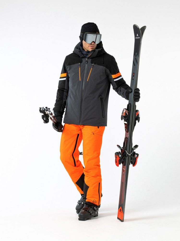 Falcon Ski-jas Grijs heren (BOLT MAN SKI JACKET - BRIAN.B030) - GL Sport (Sluis)