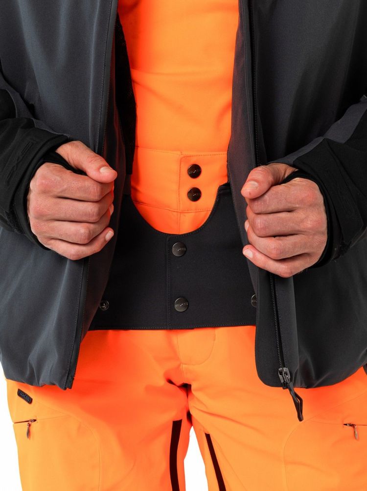 Falcon Ski-jas Grijs heren (BOLT MAN SKI JACKET - BRIAN.B030) - GL Sport (Sluis)