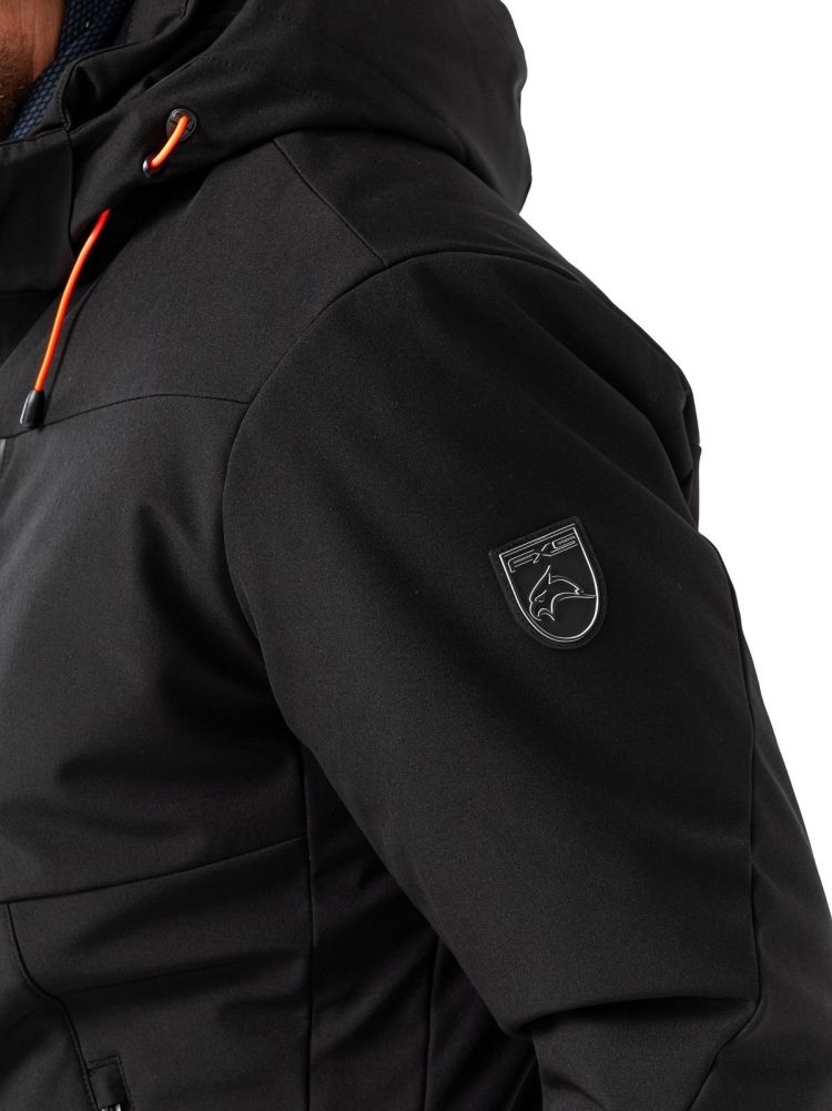 Falcon Ski-jas Zwart heren (BORIS MEN SKI JACKET - BORIS.B001) - GL Sport (Sluis)