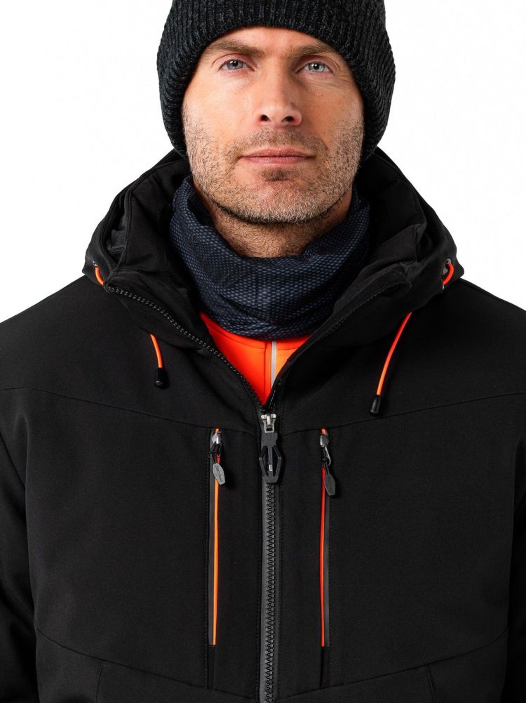 Falcon Ski-jas Zwart heren (BORIS MEN SKI JACKET - BORIS.B001) - GL Sport (Sluis)