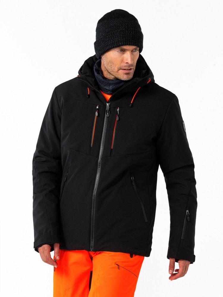 Falcon Ski-jas Zwart heren (BORIS MEN SKI JACKET - BORIS.B001) - GL Sport (Sluis)
